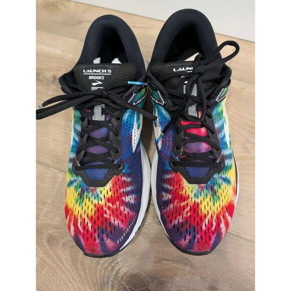 Brooks Launch 5 Rock n Roll Tie Die Marathon Series Men's 10.5 D Running Shoes - Picture 7 of 16
